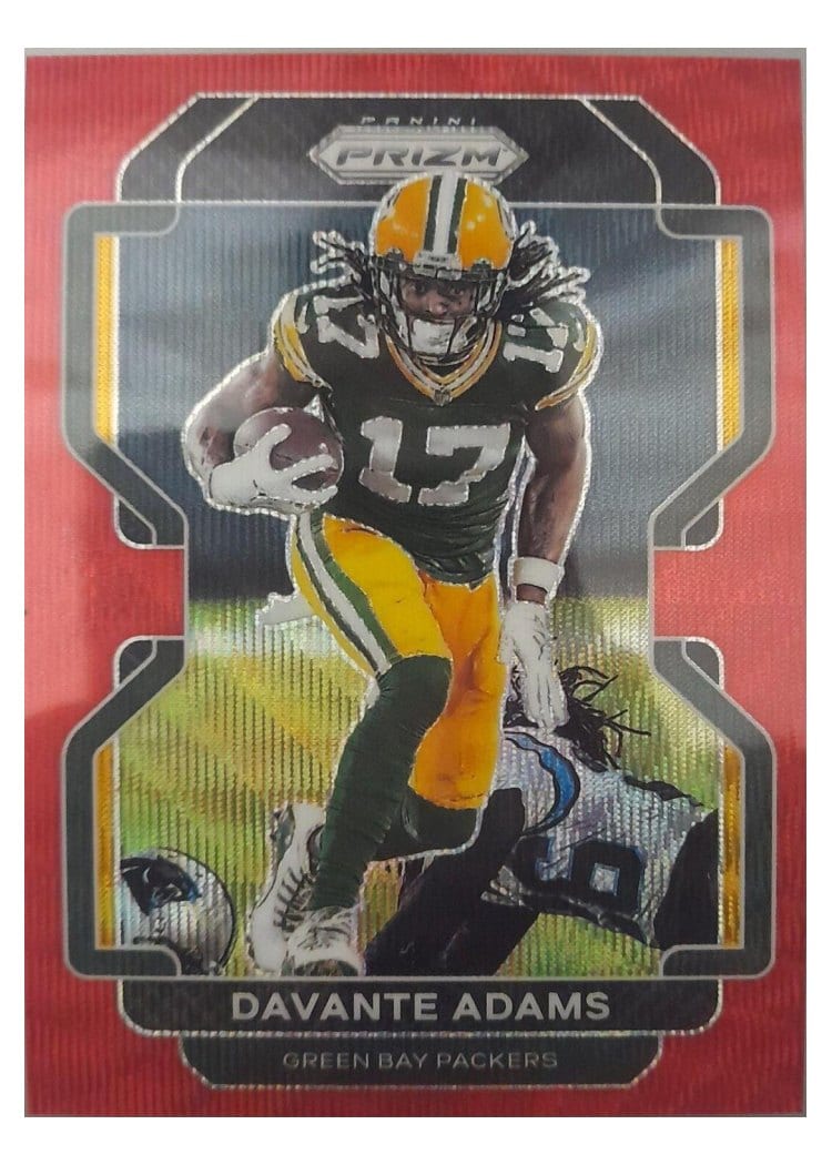 2021 Panini Prizm Base Set Davante Adams #135 card