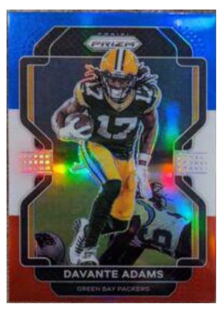 2021 Panini Prizm Base Set Davante Adams #135 card
