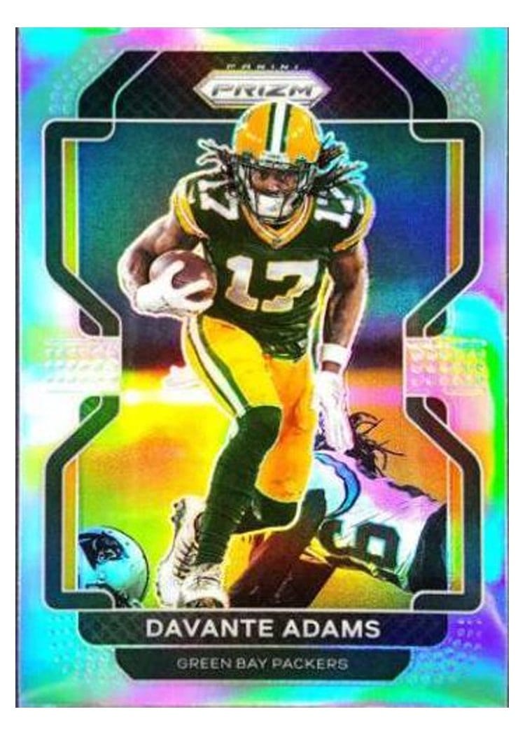 2021 Panini Prizm Base Set Davante Adams #135 card