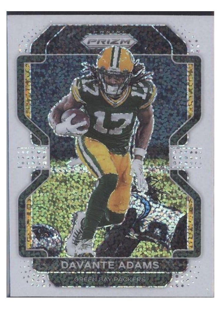 2021 Panini Prizm Base Set Davante Adams #135 card
