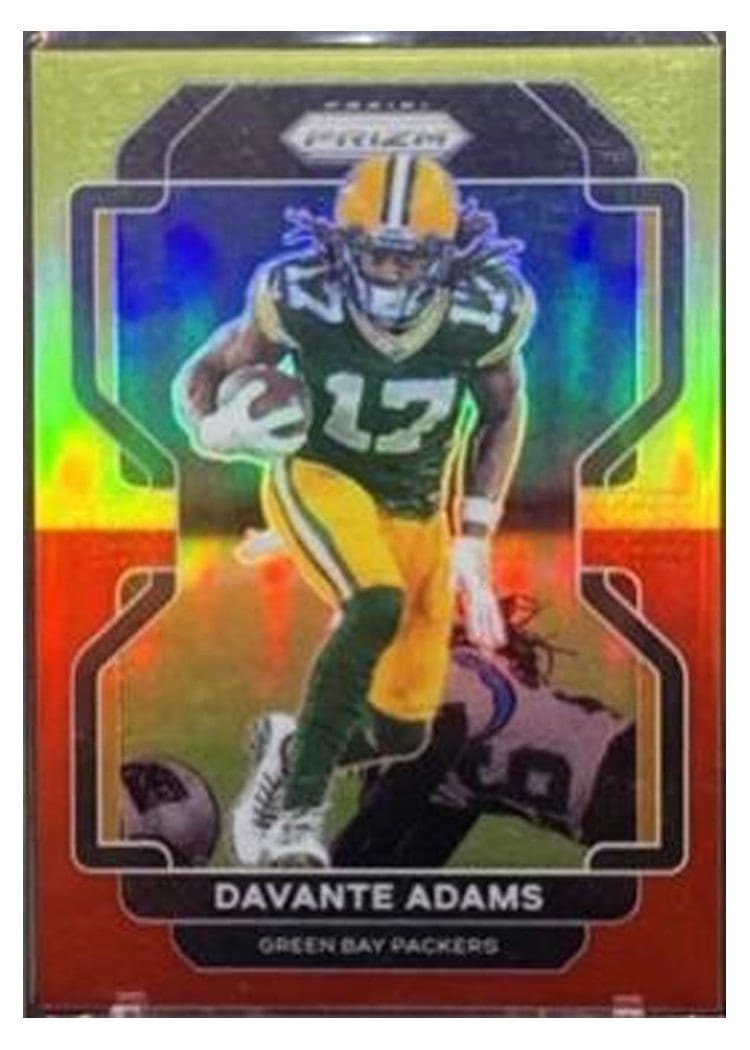 2021 Panini Prizm Base Set Davante Adams #135 card