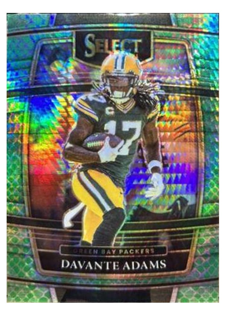 2021 Panini Select Base Set Davante Adams #14 card
