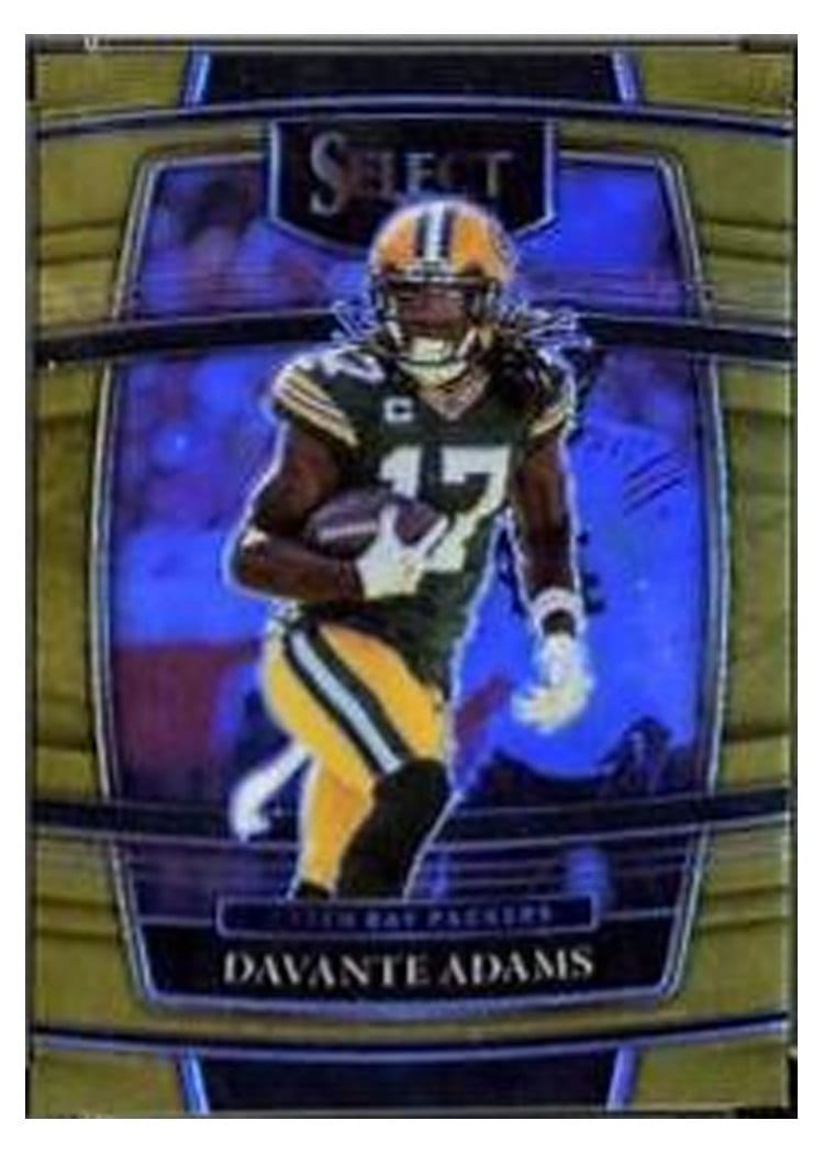2021 Panini Select Base Set Davante Adams #14 card