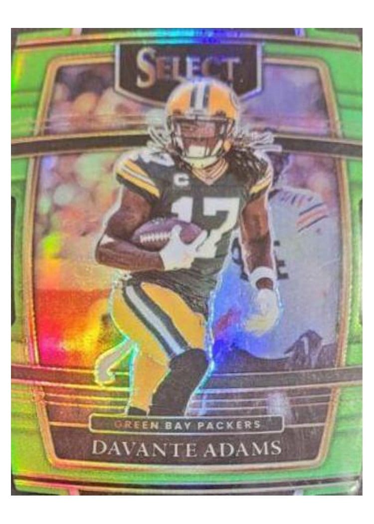 2021 Panini Select Base Set Davante Adams #14 card