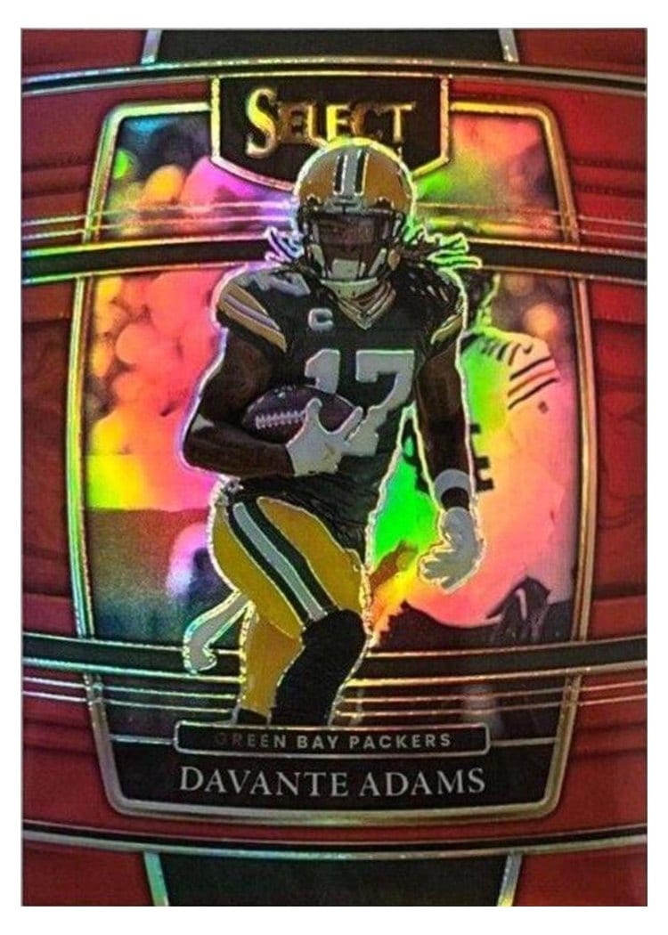 2021 Panini Select Base Set Davante Adams #14 card