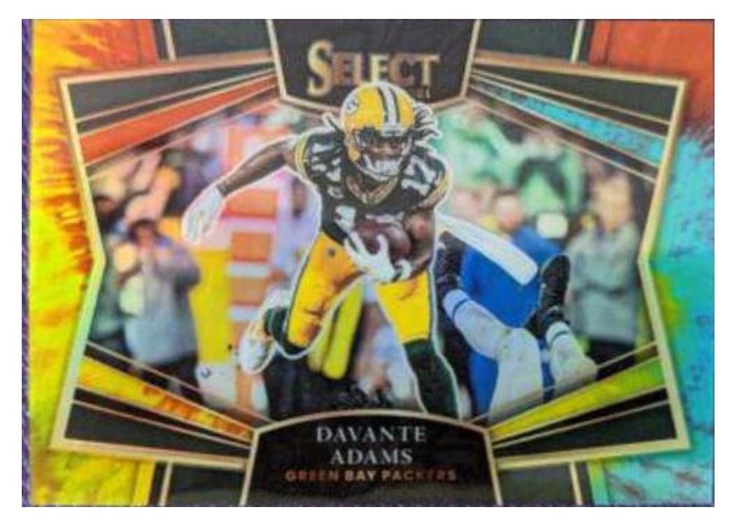 2021 Panini Select Base Set Davante Adams #14 card