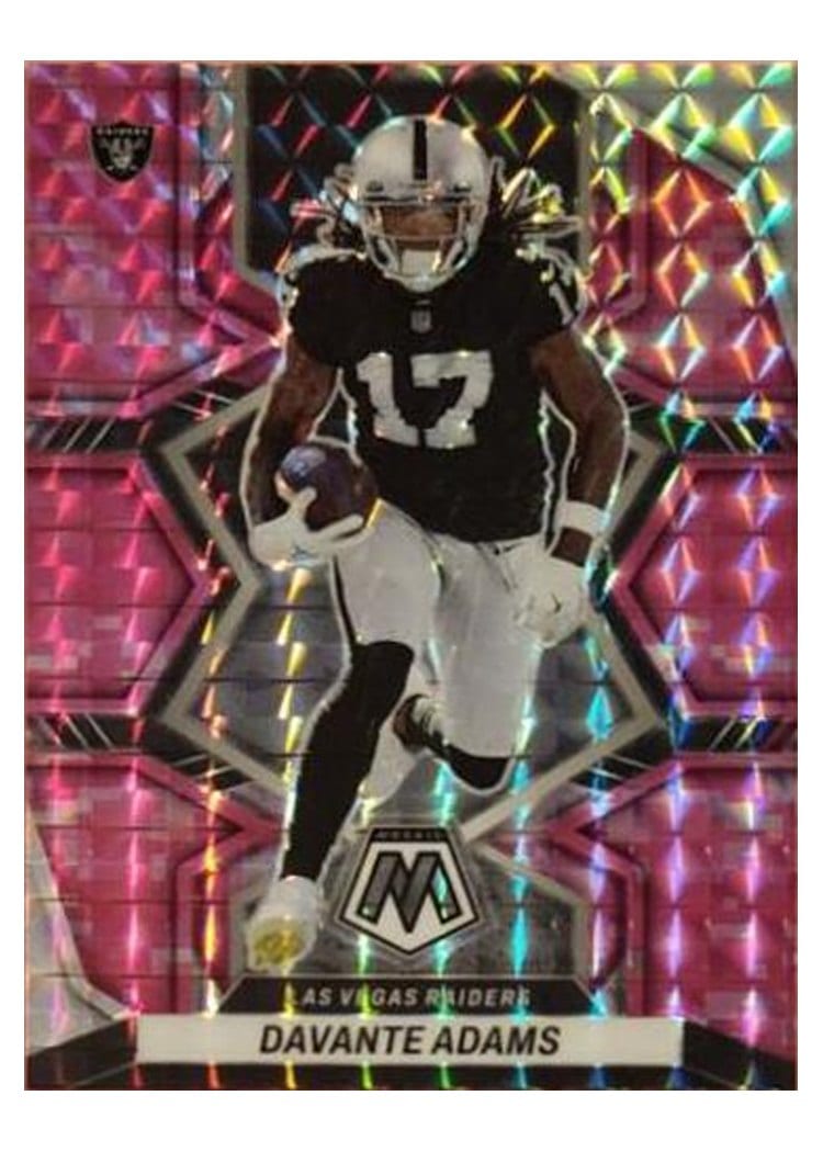 2022 Panini Mosaic Base Set Davante Adams #208 card
