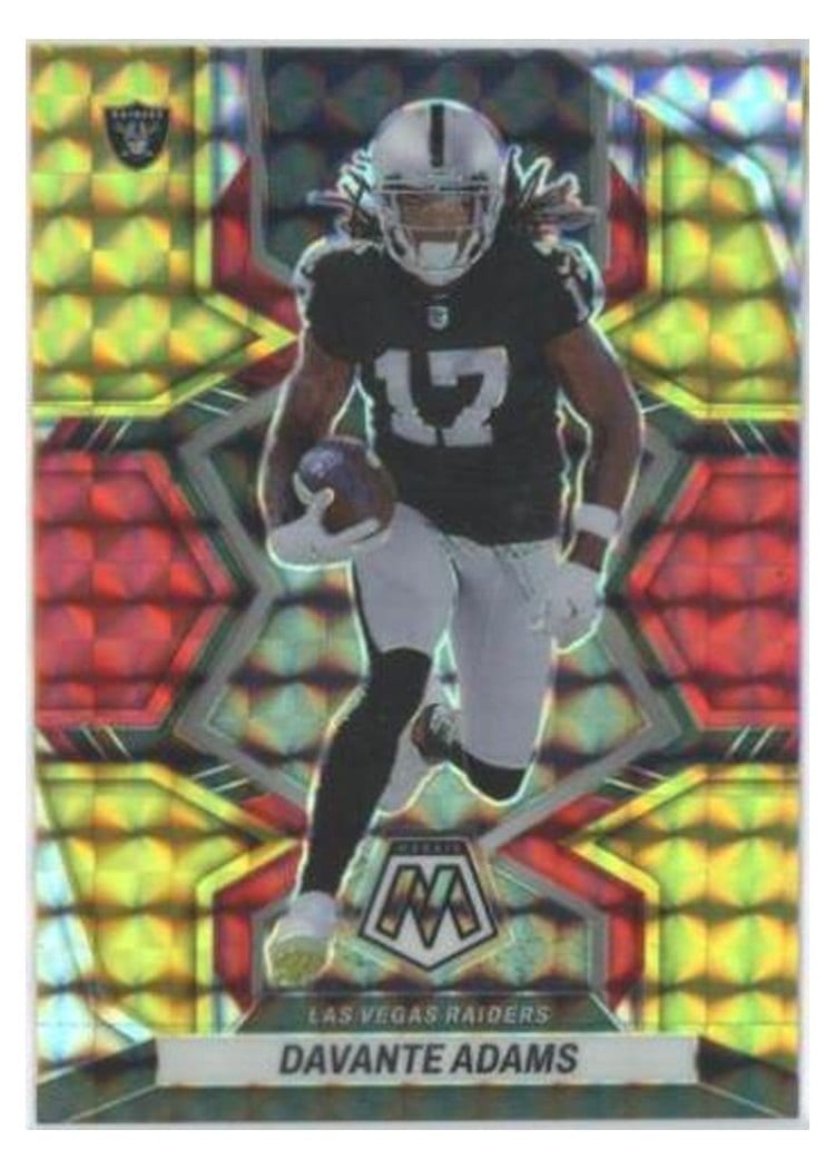 2022 Panini Mosaic Base Set Davante Adams #208 card