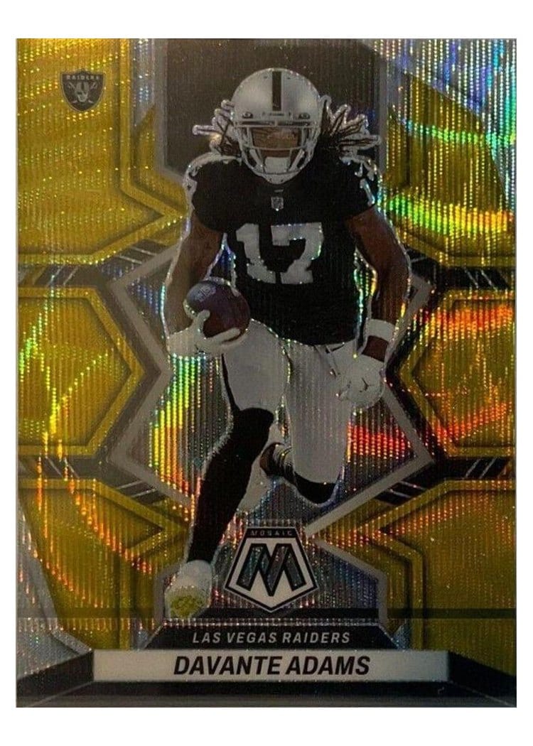 2022 Panini Mosaic Base Set Davante Adams #208 card