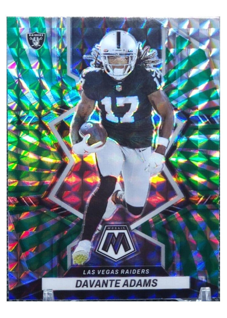 2022 Panini Mosaic Base Set Davante Adams #208 card