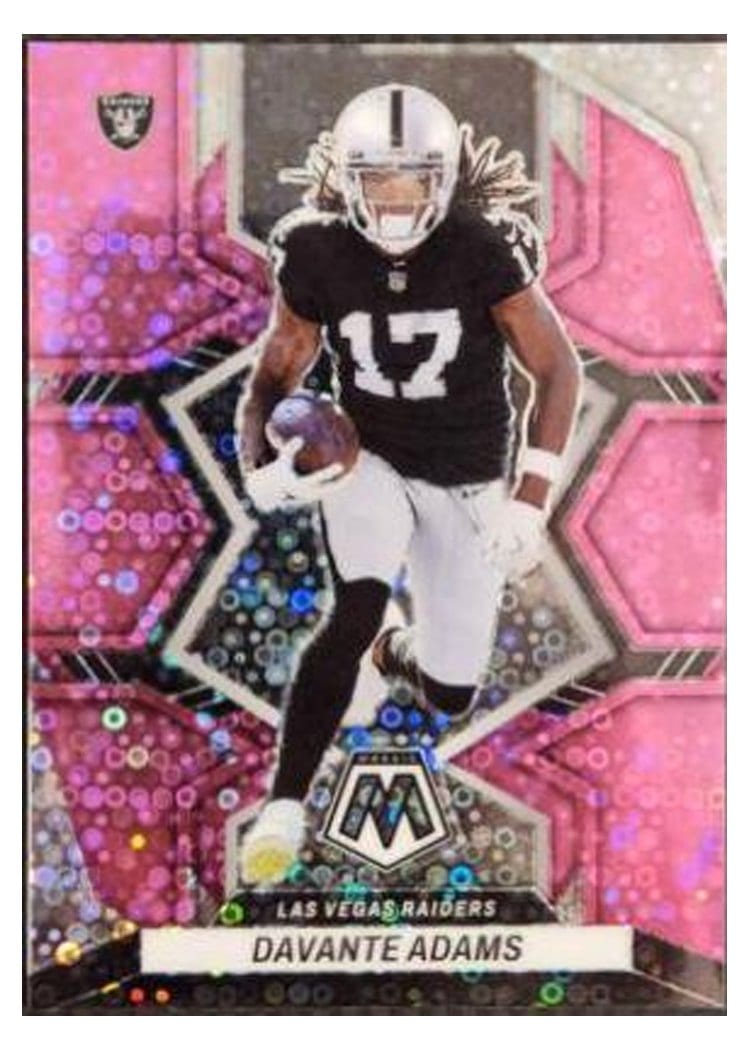 2022 Panini Mosaic Base Set Davante Adams #208 card