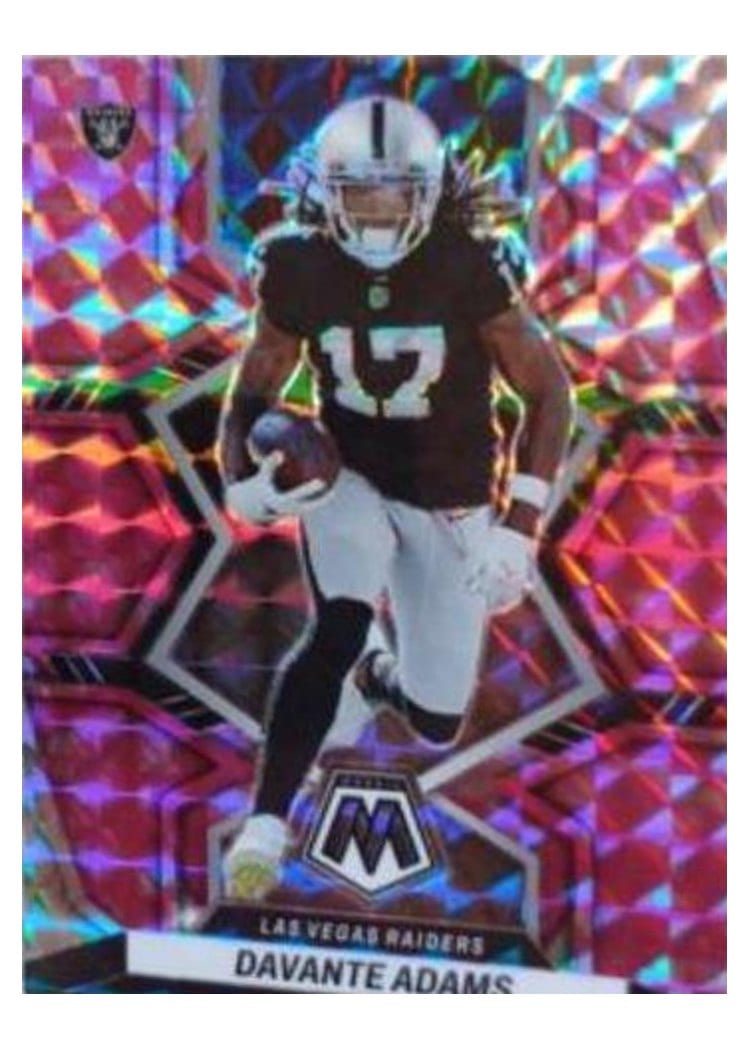 2022 Panini Mosaic Base Set Davante Adams #208 card