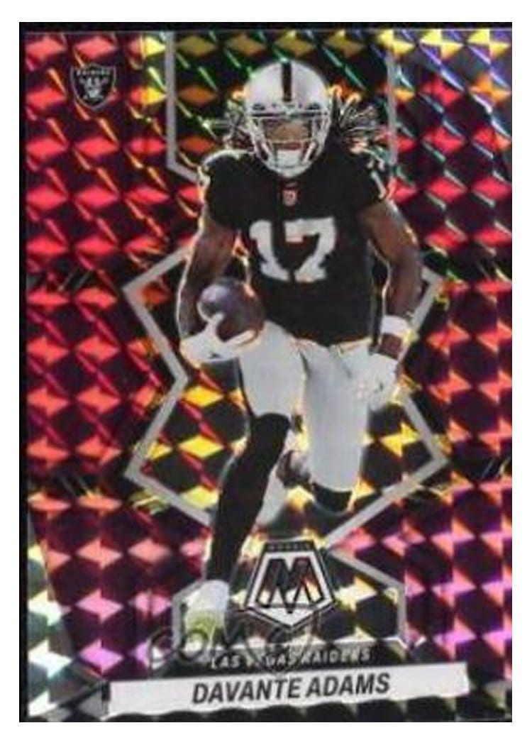 2022 Panini Mosaic Base Set Davante Adams #208 card