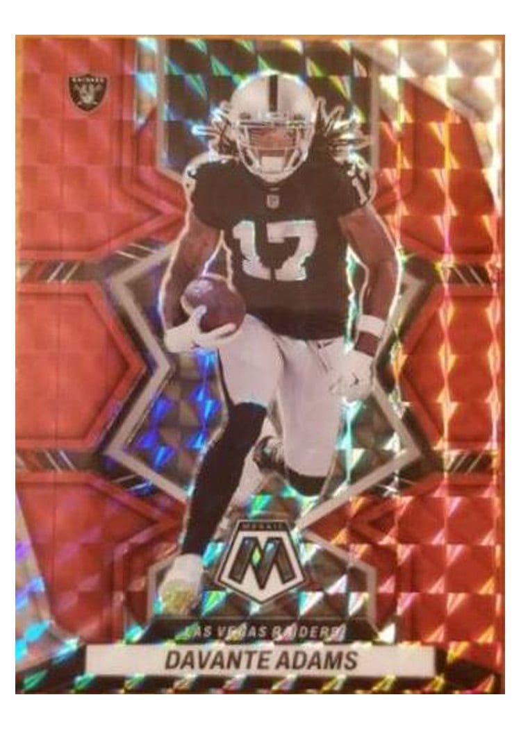 2022 Panini Mosaic Base Set Davante Adams #208 card