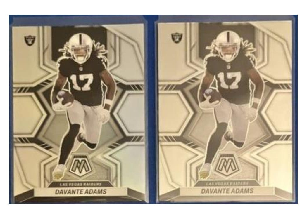 2022 Panini Mosaic Base Set Davante Adams #208 card