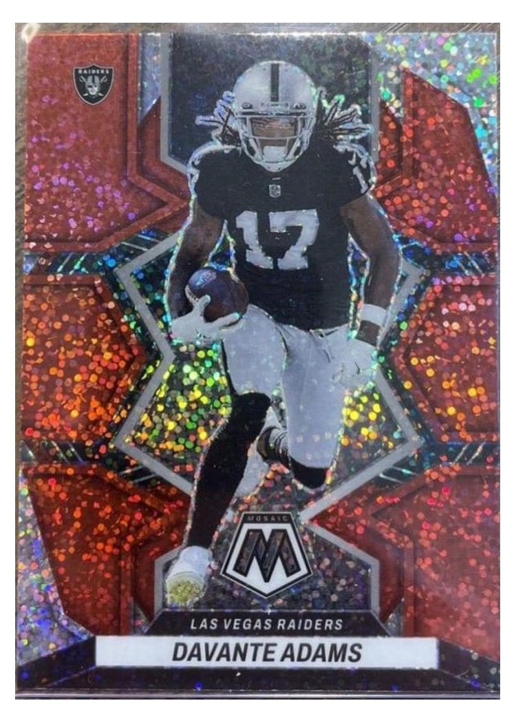 2022 Panini Mosaic Base Set Davante Adams #208 card