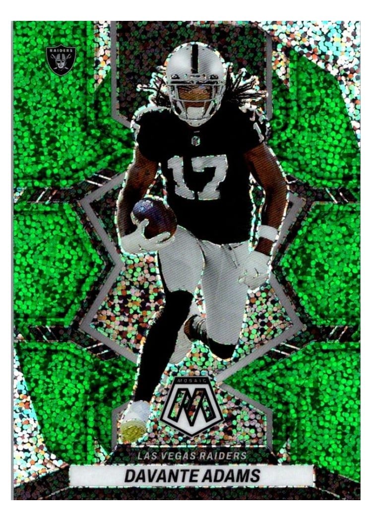 2022 Panini Mosaic Base Set Davante Adams #208 card