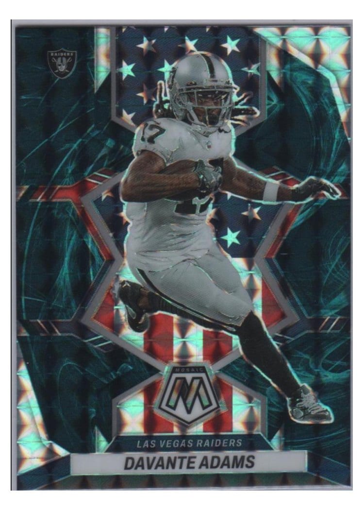 2022 Panini Mosaic Base Set Davante Adams #265 card