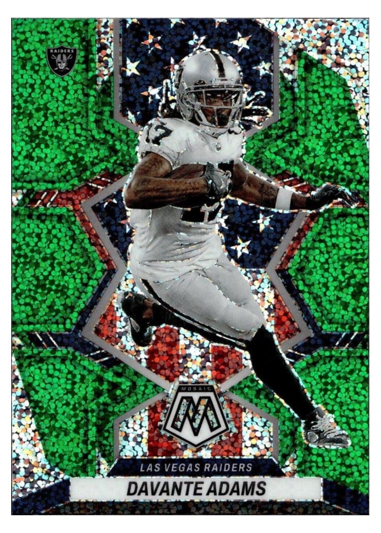 2022 Panini Mosaic Base Set Davante Adams #265 card