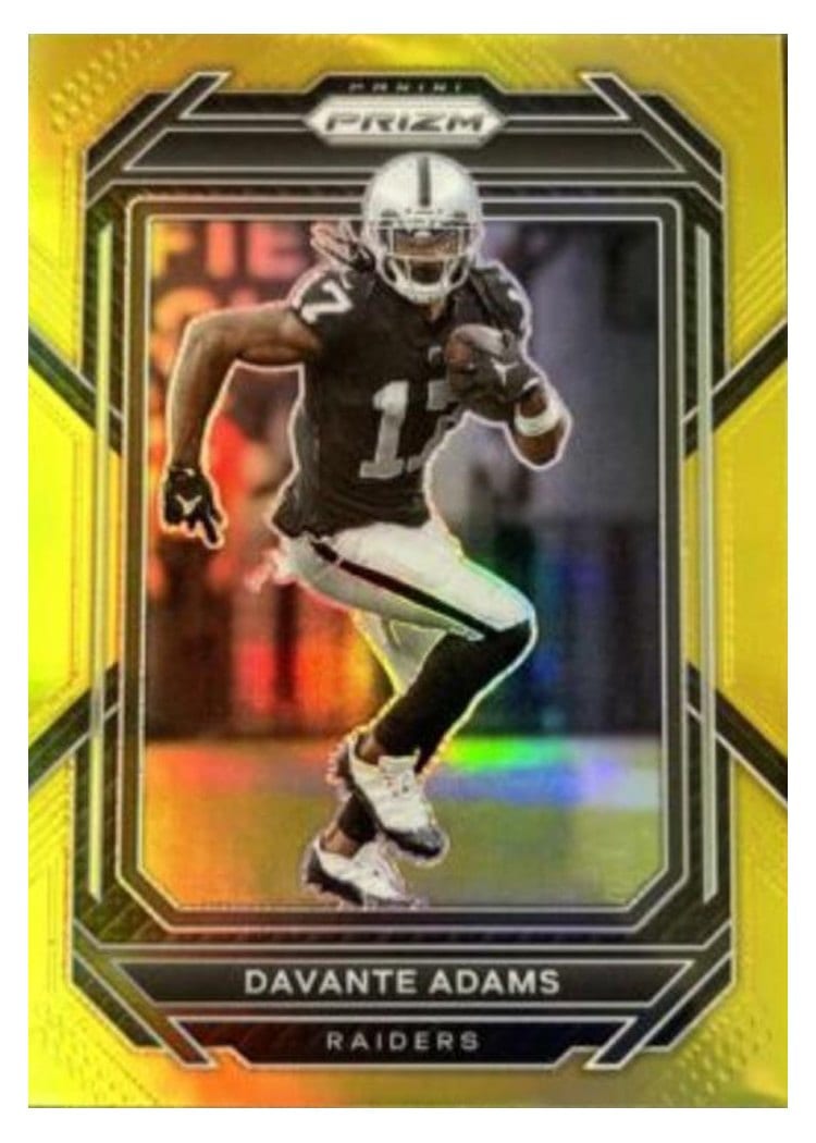 2022 Panini Prizm Base Set Davante Adams #171 card