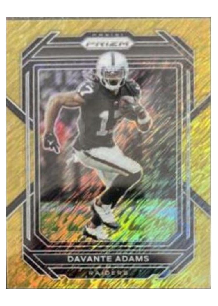 2022 Panini Prizm Base Set Davante Adams #171 card