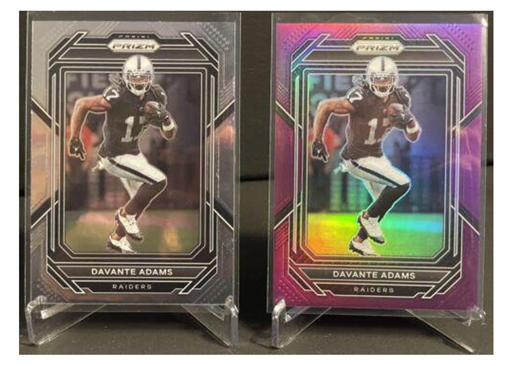 2022 Panini Prizm Base Set Davante Adams #171 card