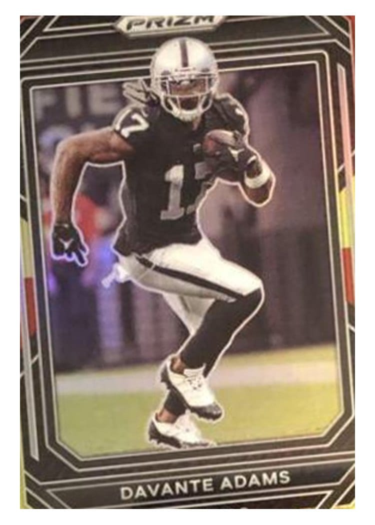 2022 Panini Prizm Base Set Davante Adams #171 card