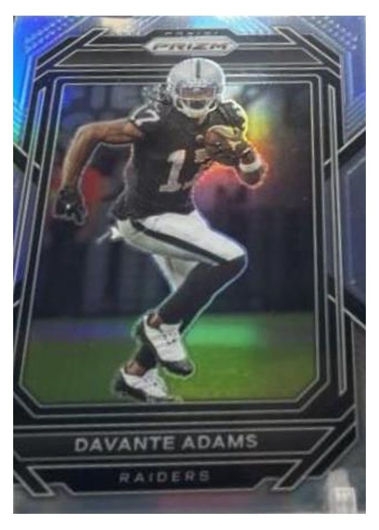 2022 Panini Prizm Base Set Davante Adams Silver #171 card