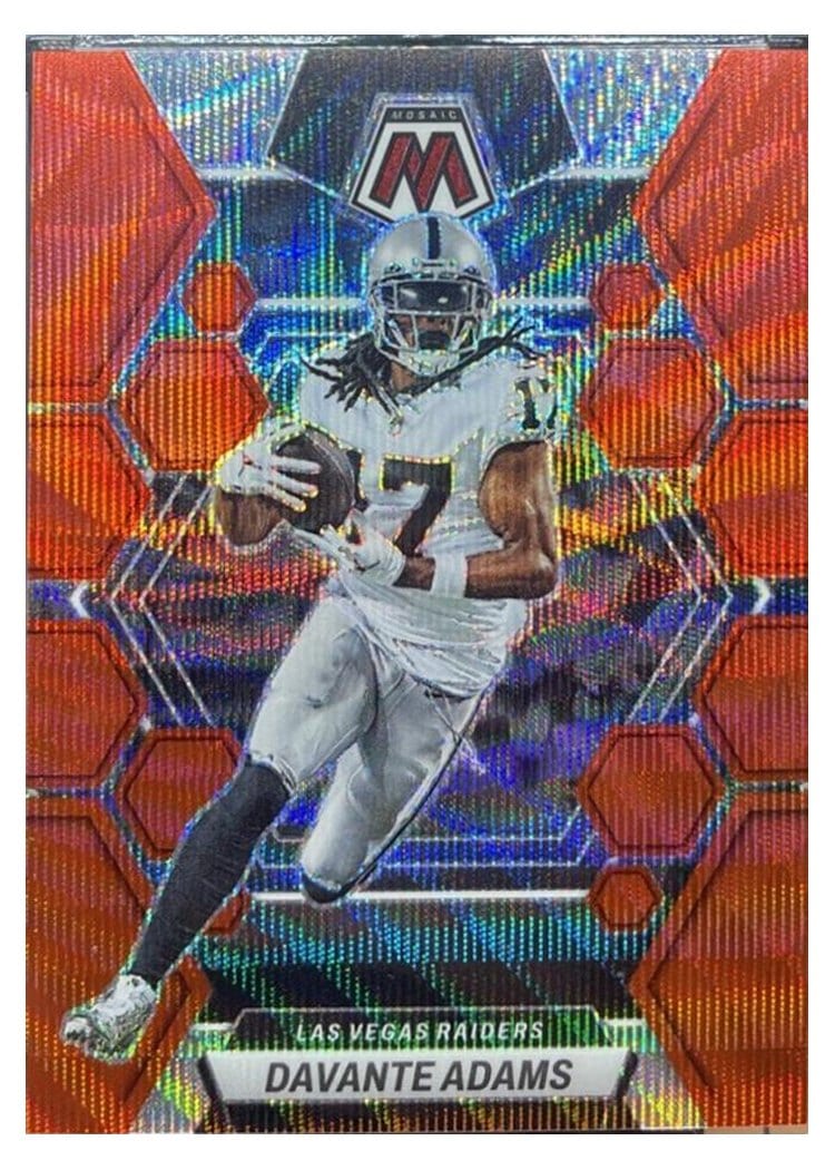2023 Panini Mosaic Base Set Davante Adams #120 card