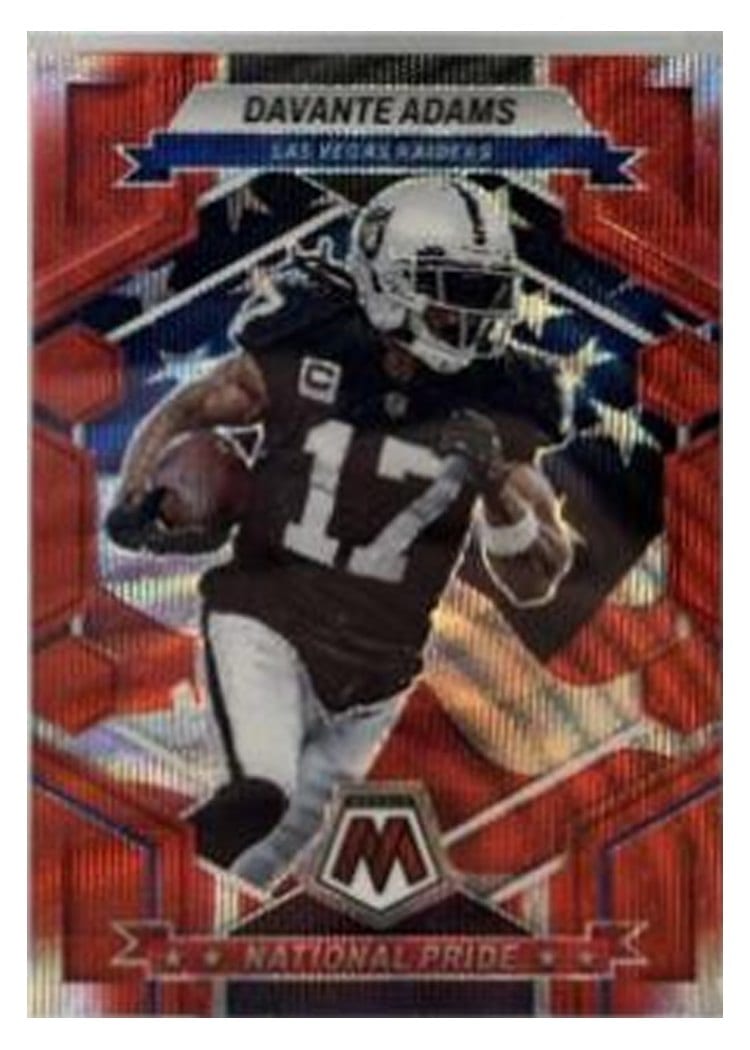 2023 Panini Mosaic Base Set Davante Adams #266 card