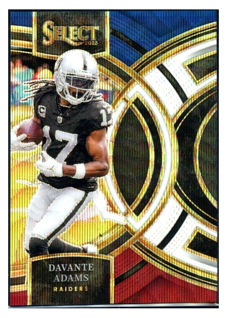 2023 Panini Select Base Set Davante Adams #182 card