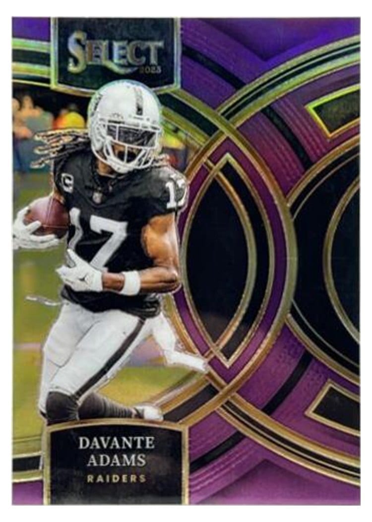 2023 Panini Select Base Set Davante Adams #182 card