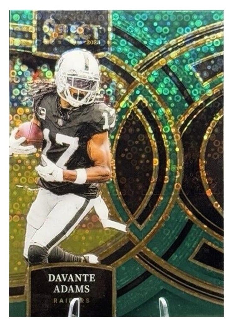 2023 Panini Select Base Set Davante Adams #182 card