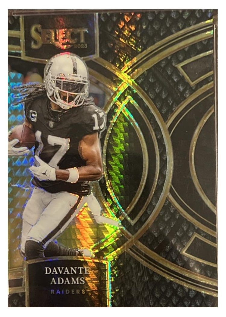 2023 Panini Select Base Set Davante Adams #182 card