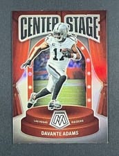 2024 Panini Mosaic Center Stage Mosaic Davante Adams #20 card
