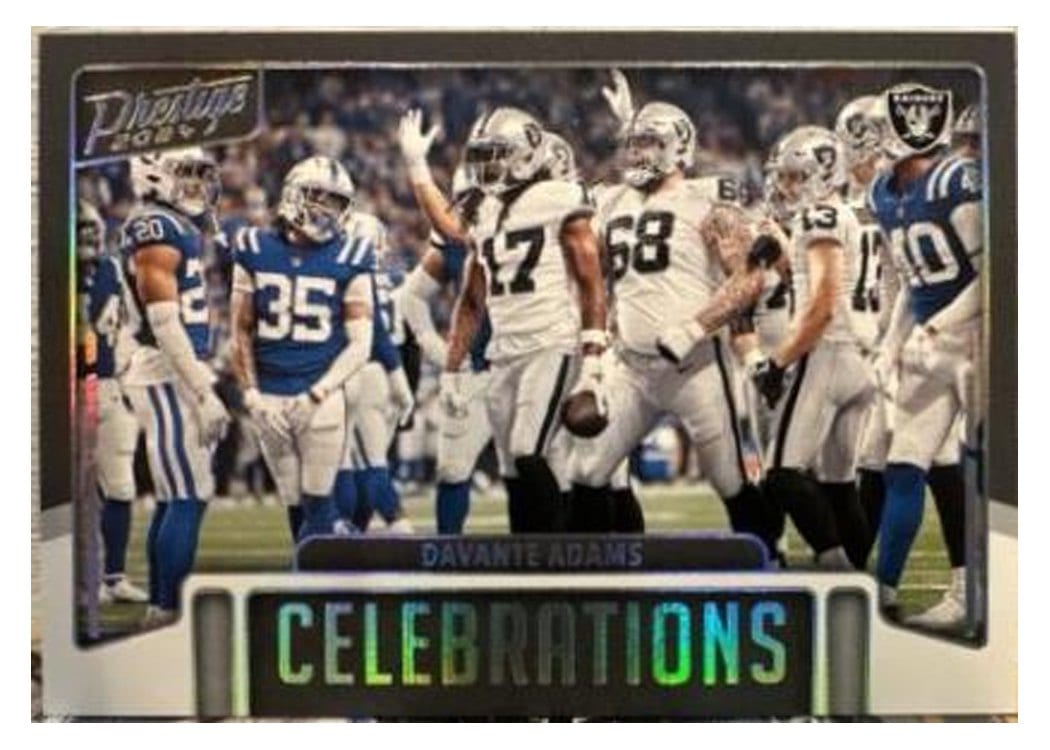 2024 Panini Prestige Celebrations Davante Adams #CEL-DAS card