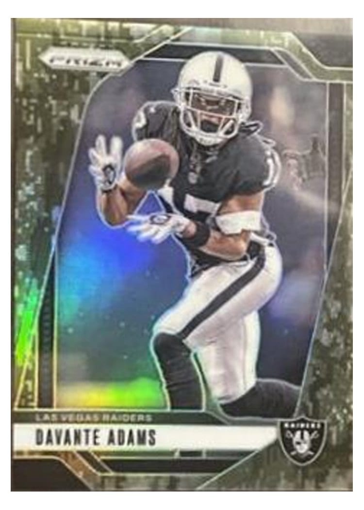 2024 Panini Prizm Base Set Davante Adams #150 card