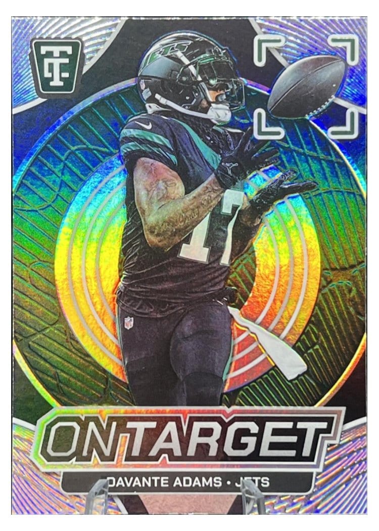 2024 Panini Totally Certified On Target Davante Adams #11 card