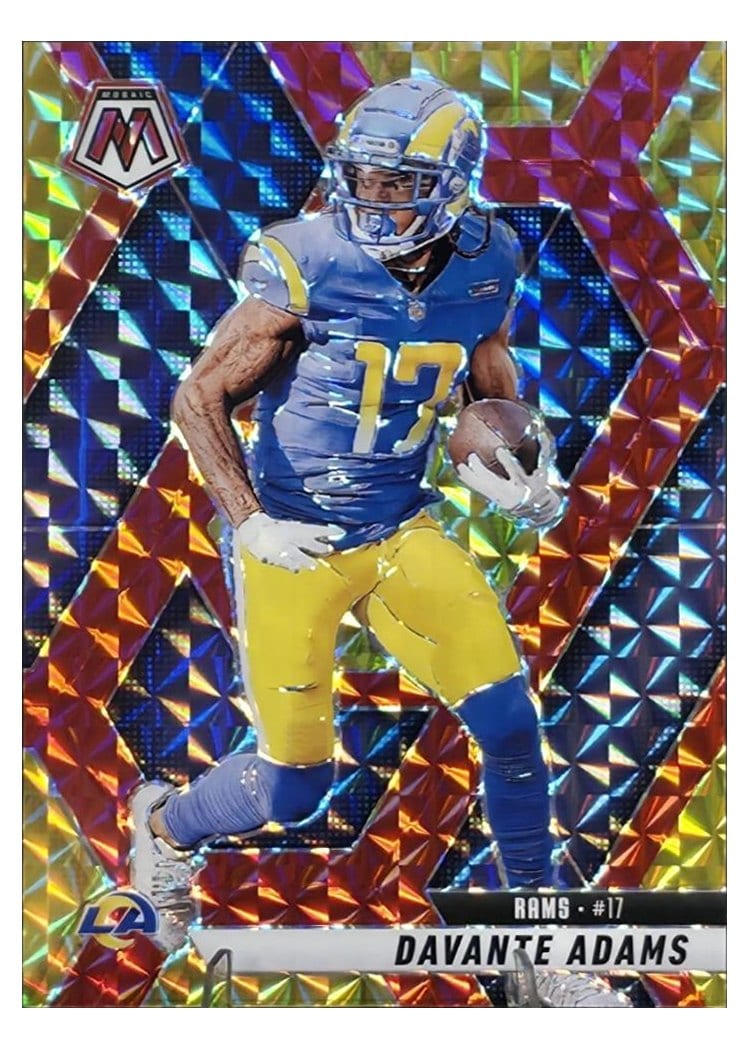 2025 Panini Mosaic Base Set Davante Adams #38 card