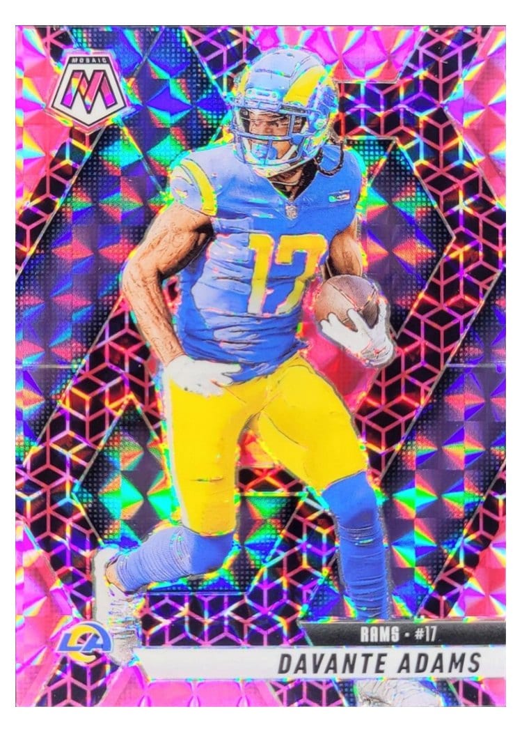2025 Panini Mosaic Base Set Davante Adams #38 card