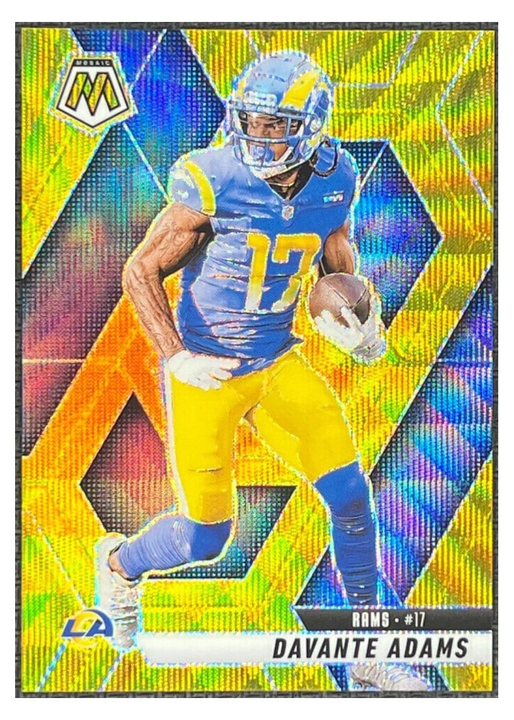 2025 Panini Mosaic Base Set Davante Adams #38 card