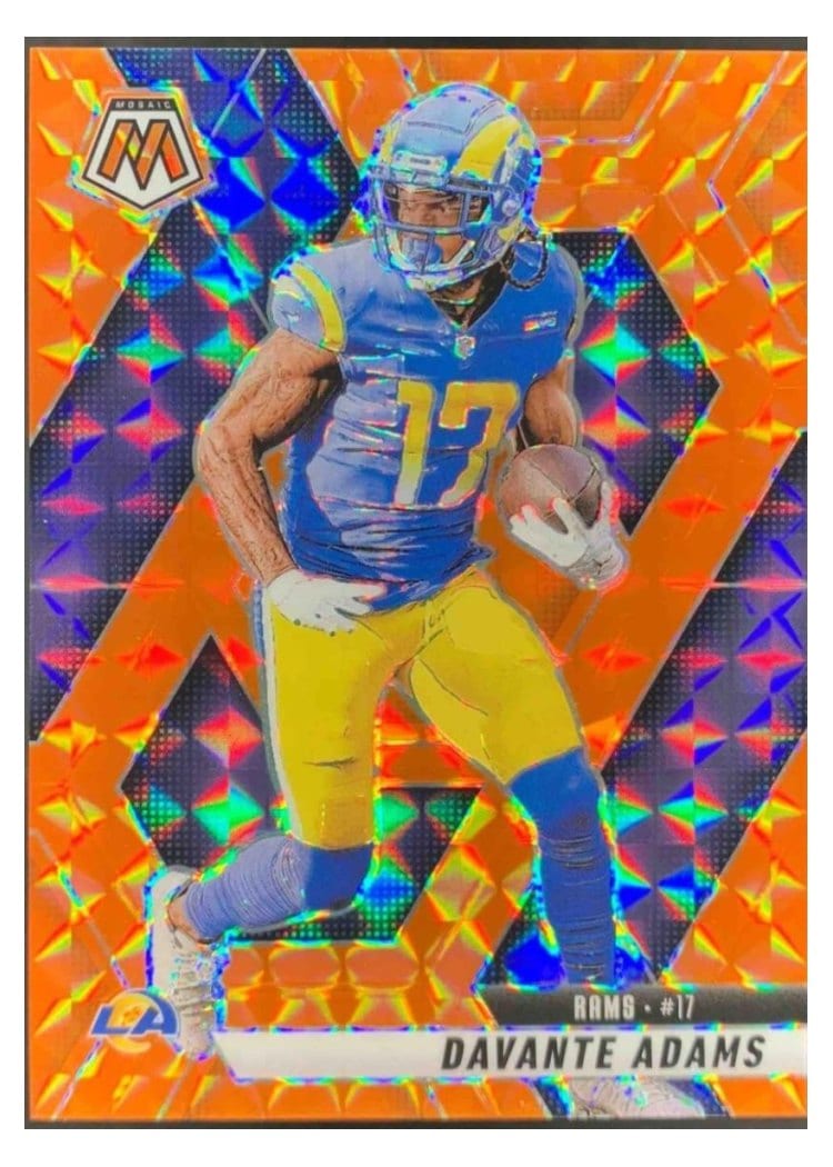 2025 Panini Mosaic Base Set Davante Adams #38 card