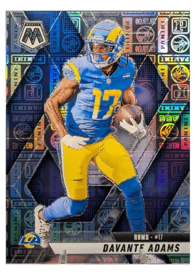 2025 Panini Mosaic Base Set Davante Adams #38 card