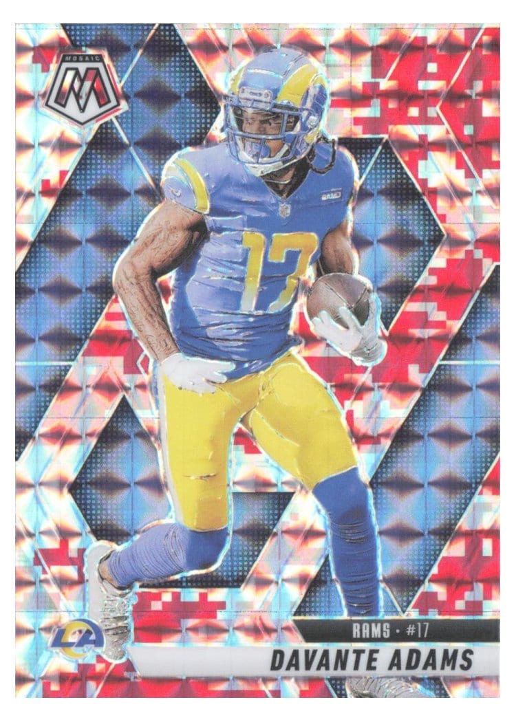 2025 Panini Mosaic Base Set Davante Adams #38 card