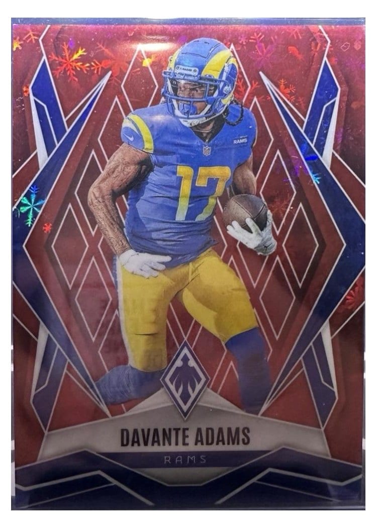 2025 Panini Phoenix Base Set Davante Adams Red Winter #26 card