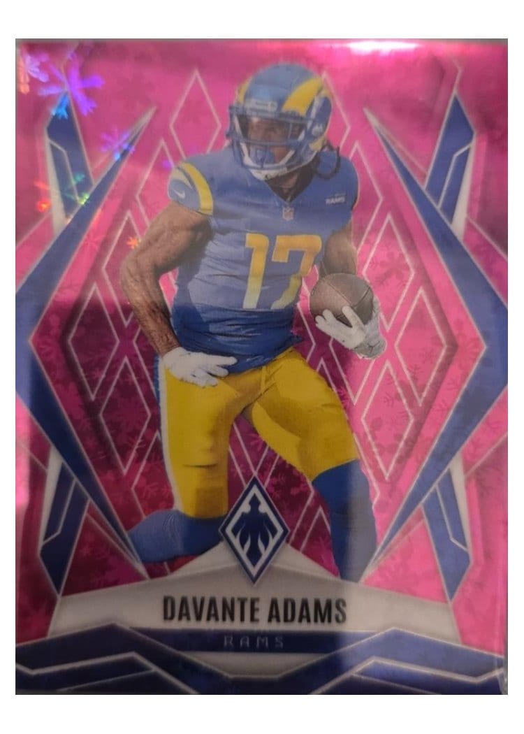 2025 Panini Phoenix Base Set Davante Adams Pink Winter #26 card