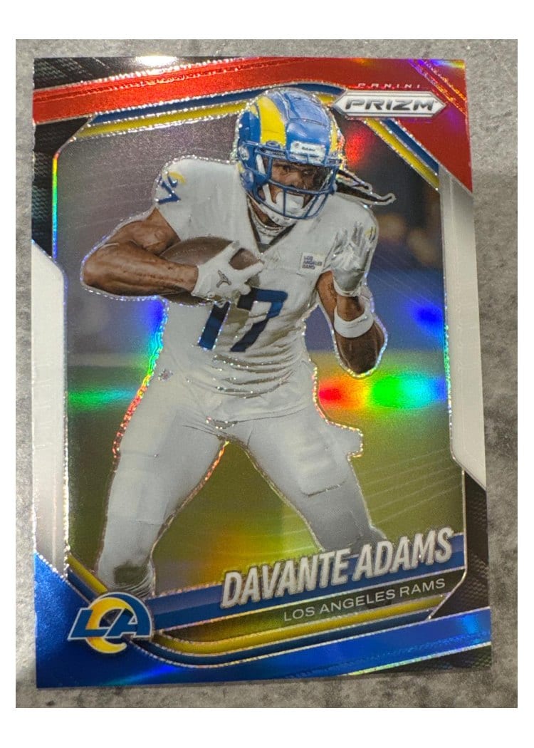 2025 Panini Prizm Base Set Davante Adams #104 card