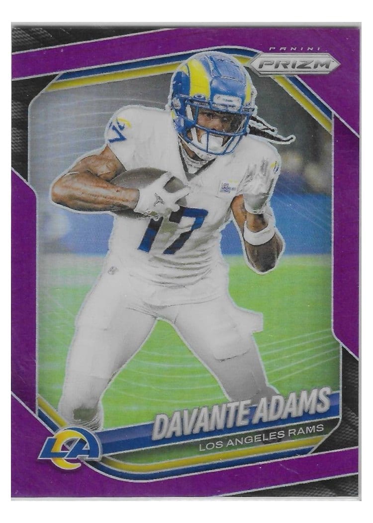 2025 Panini Prizm Base Set Davante Adams #104 card