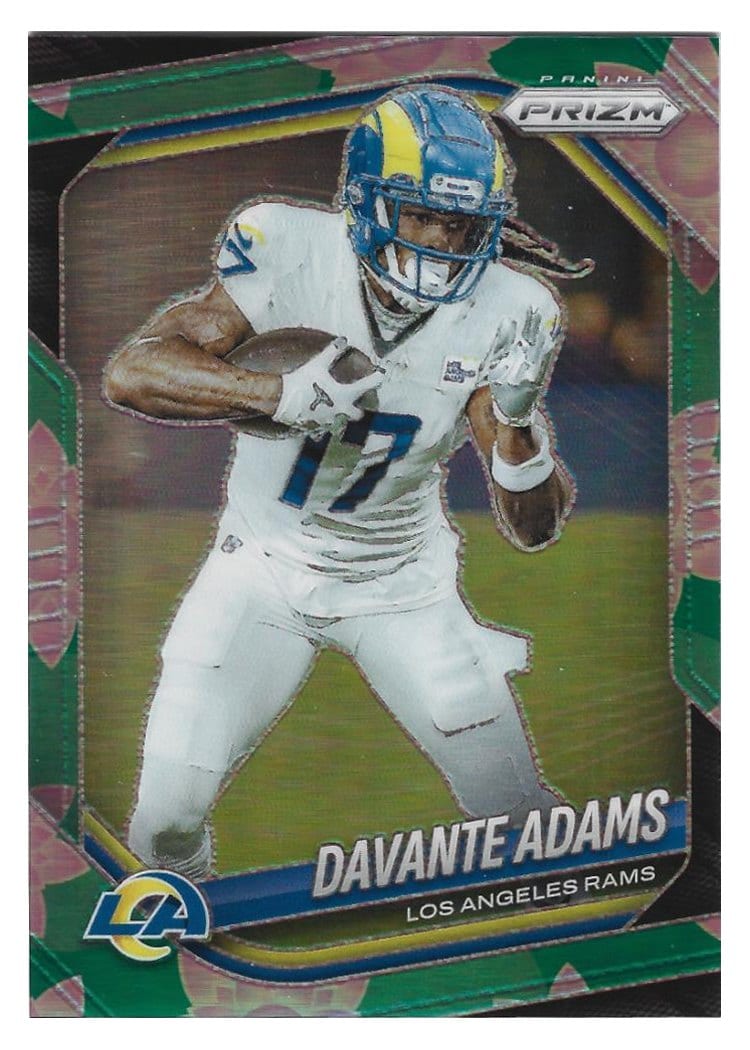 2025 Panini Prizm Base Set Davante Adams #104 card