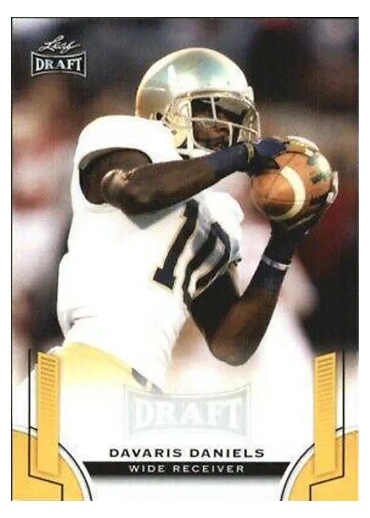 2015 Leaf Draft DaVaris Daniels #67 card
